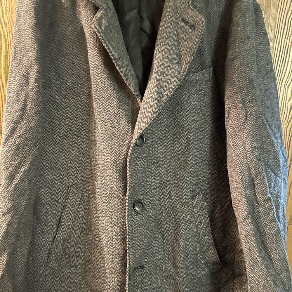 Gray Express Peacoat